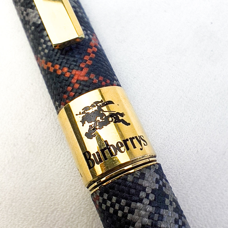 BURBERRY CHECK COLLECTION BEF303 FOUNTAIN PEN (1996)