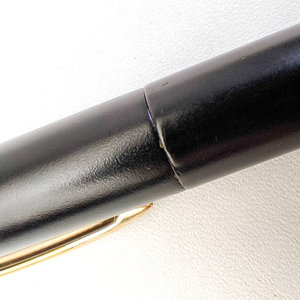 BULGARI ROMA MATTE BLACK GT FOUNTAIN PEN (1990s)
