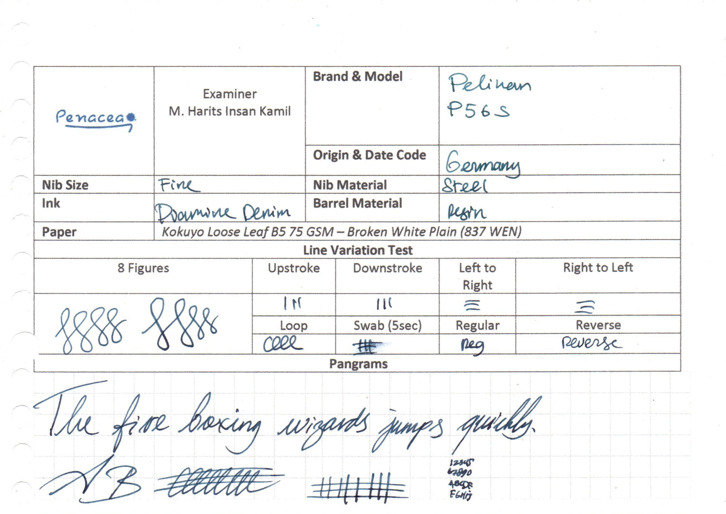 PELIKAN P474S BLACK CHROME FOUNTAIN PEN (1973)