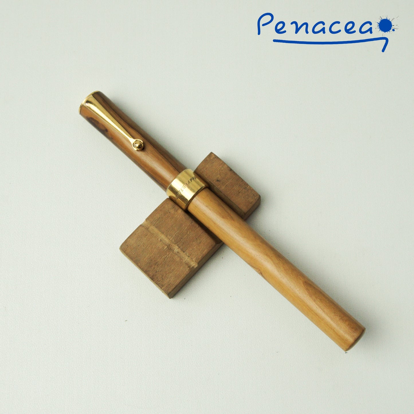 MONTEGRAPPA PRESTIGE OLIVE WOOD FOUNTAIN PEN (1990s)