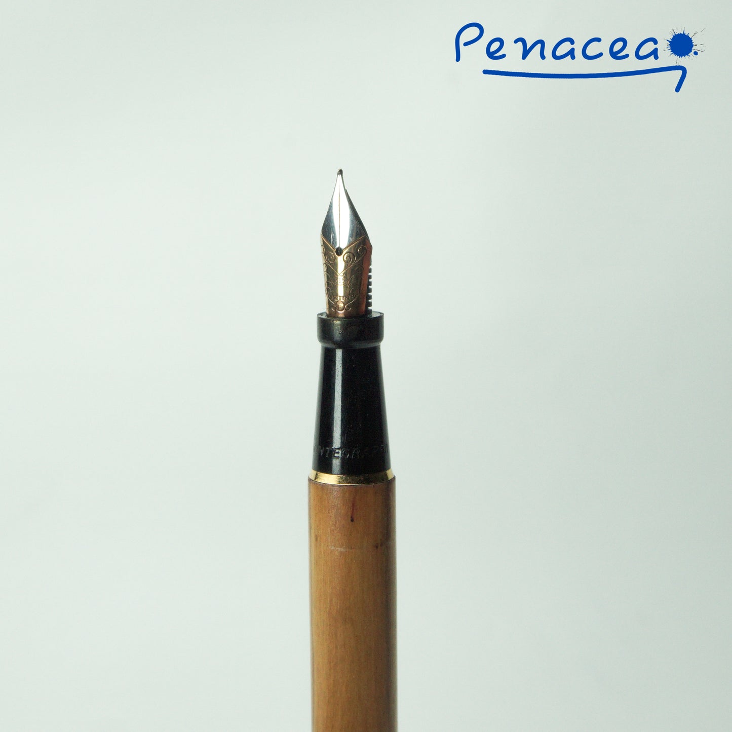 MONTEGRAPPA PRESTIGE OLIVE WOOD FOUNTAIN PEN (1990s)
