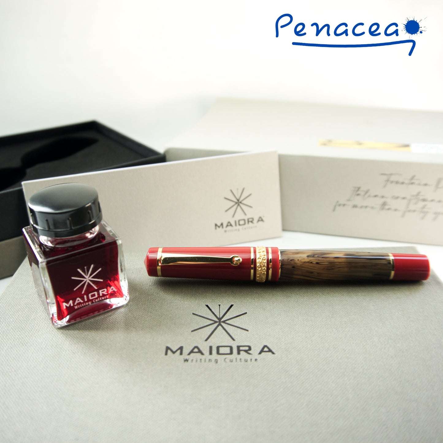 MAIORA ALPHA AURUM LIMITED EDITION 23/63 FOUNTAIN PEN