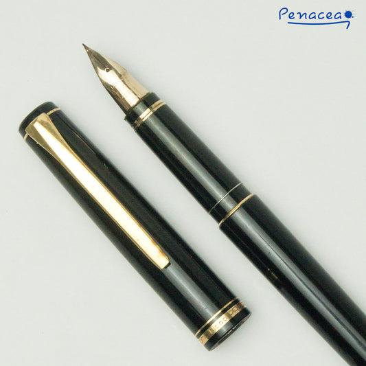 PILOT VINTAGE ELABO BLACK GT FOUNTAIN PEN (1979)