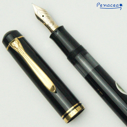 PELIKAN M250 OLDSTYLE BLACK GT FOUNTAIN PEN (1985)