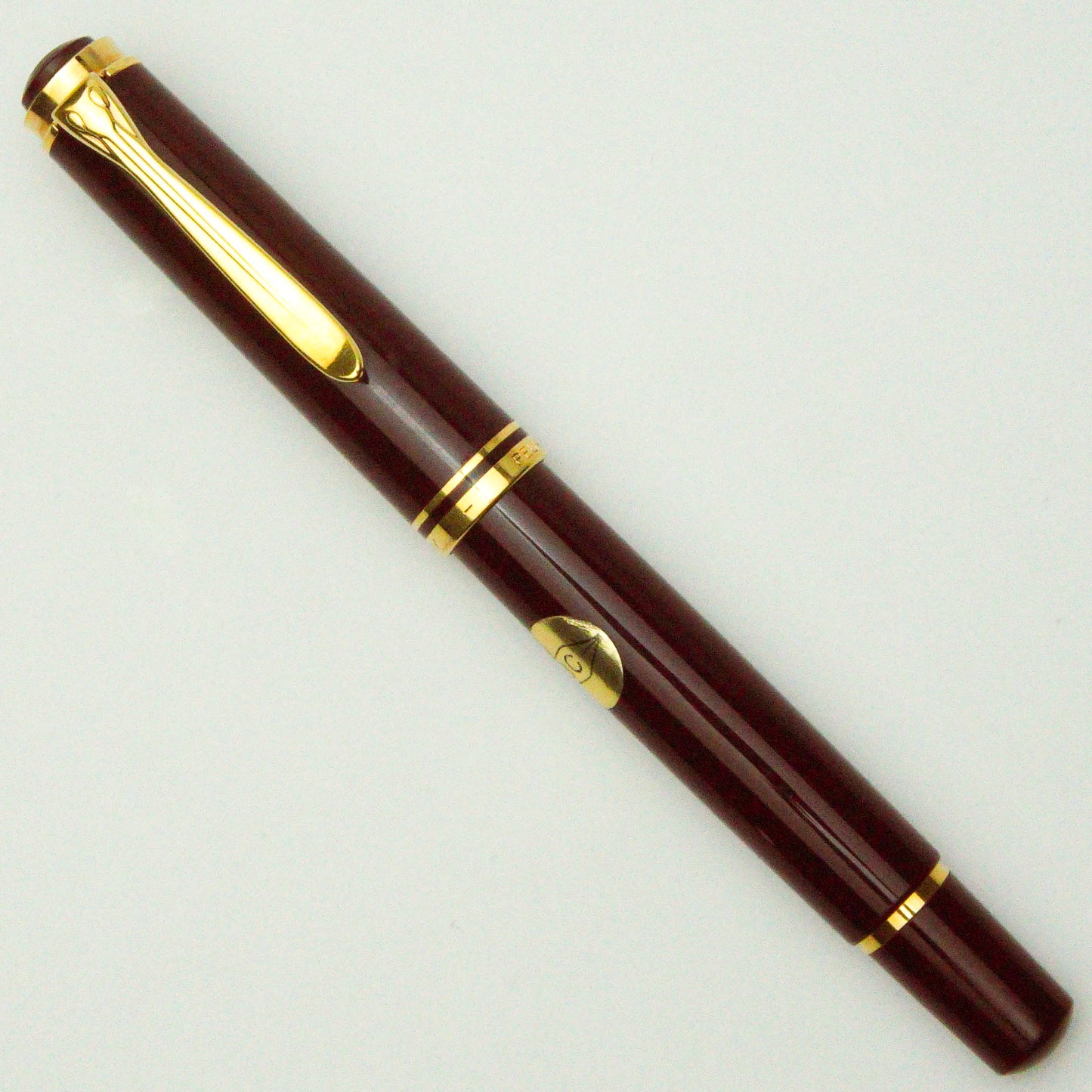PELIKAN M600 OLDSTYLE BURGUNDY GT FOUNTAIN PEN (1990)
