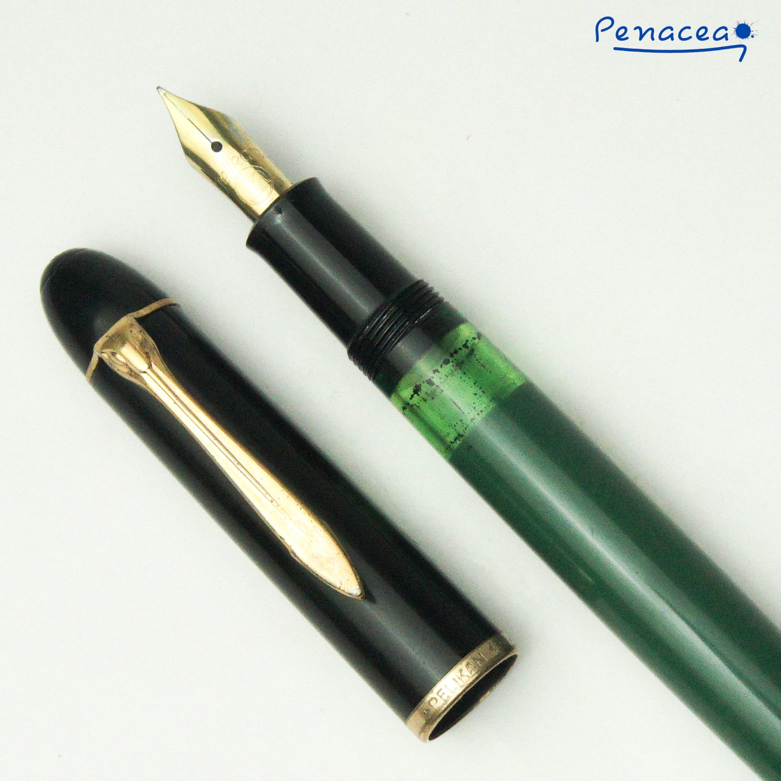 PELIKAN 120 GREEN STUDENT FOUNTAIN PEN (1960s) – Penacea