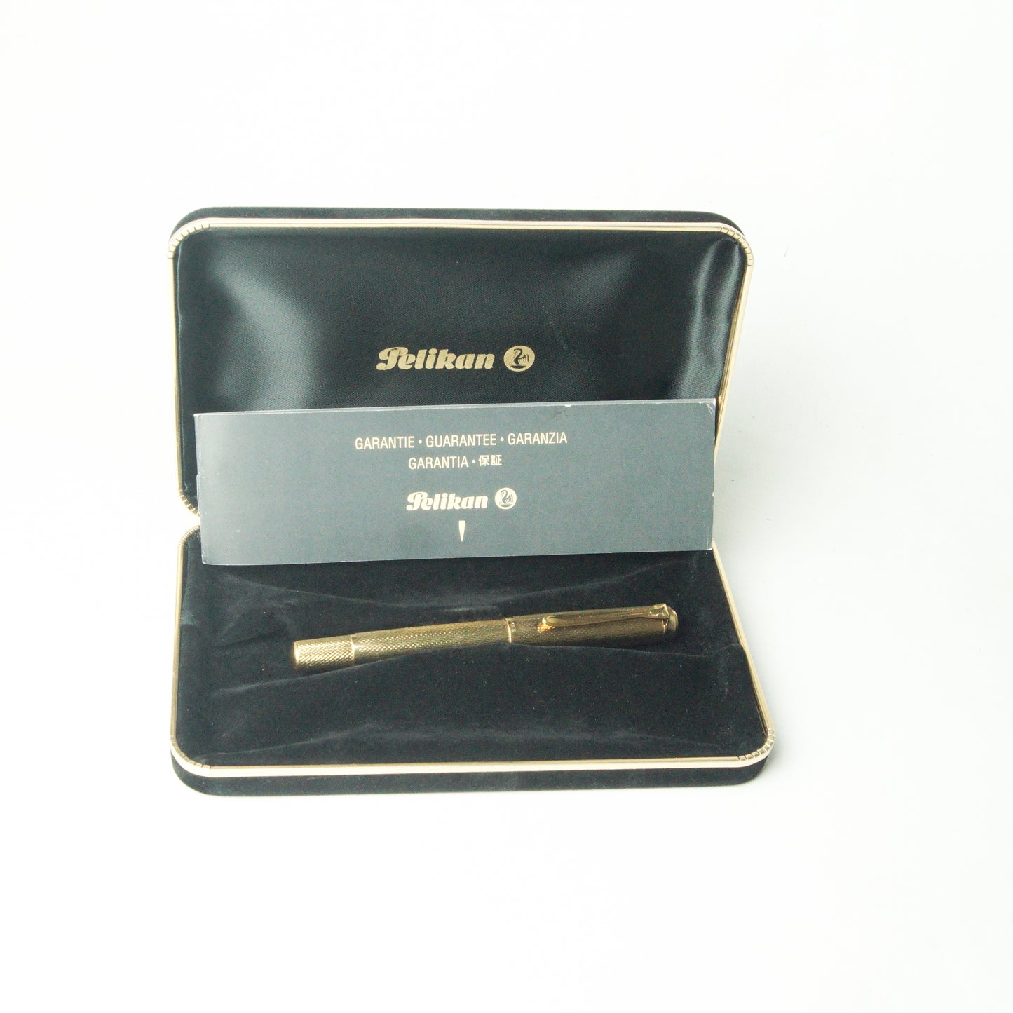 PELIKAN M760 JUBILEE GOLDPLATED BARLEYCORN FOUNTAIN PEN (1989)