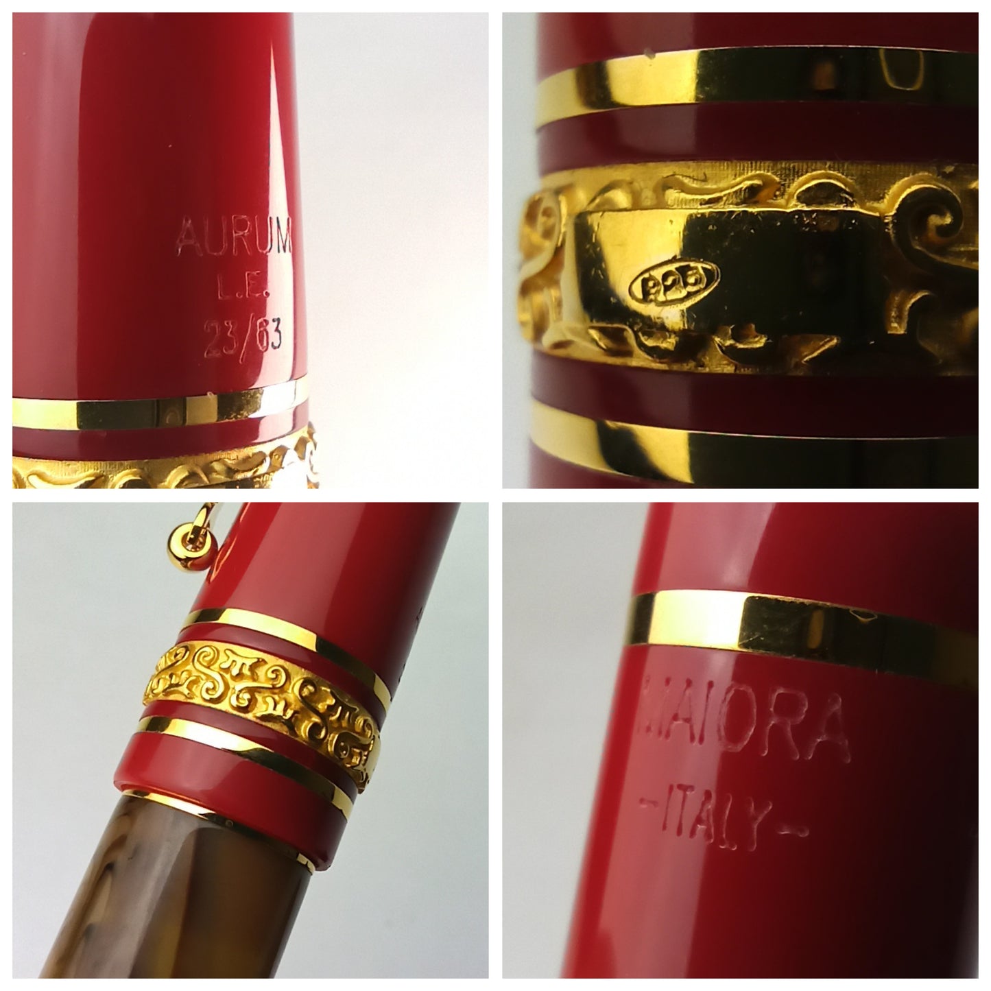 MAIORA ALPHA AURUM LIMITED EDITION 23/63 FOUNTAIN PEN