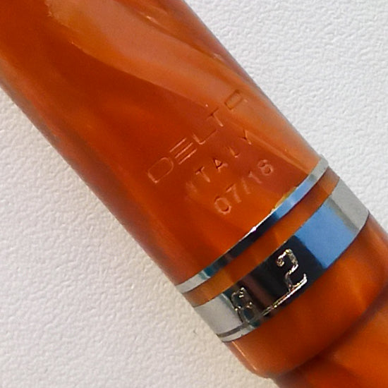 DELTA X CHATTERLEY FUSION 82 LE CELLULOID SAFRON FOUNTAIN PEN (2014)