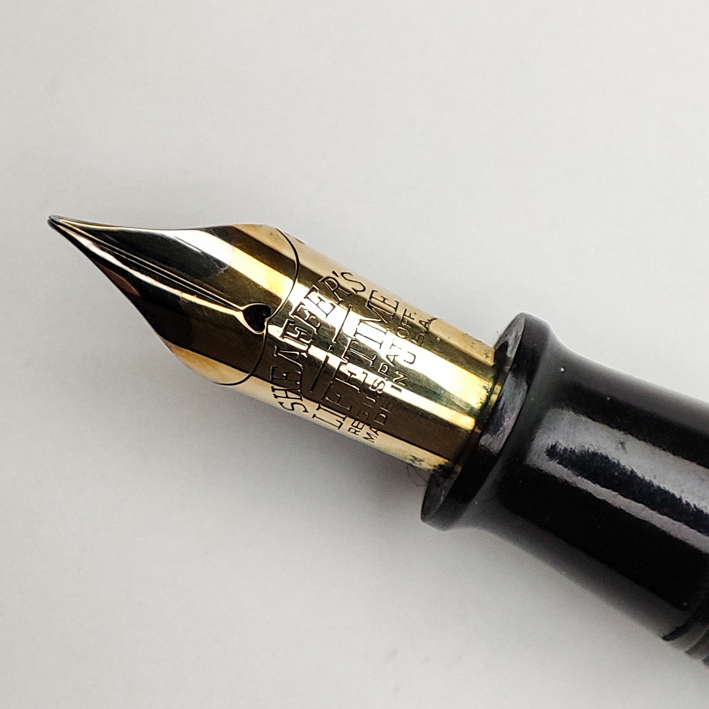 SHEAFFER BALANCE LIFETIME STANDARD MARINE GREEN FOUNTAIN PEN (1930s)