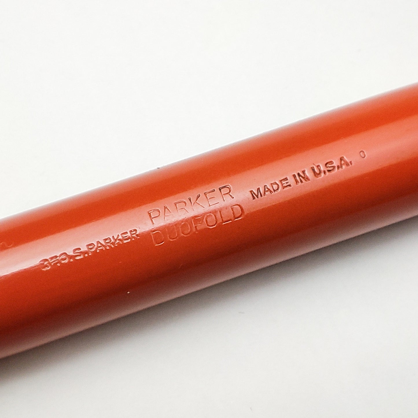 PARKER DUOFOLD Jr LACQUER RED FOUNTAIN PEN (1920s)
