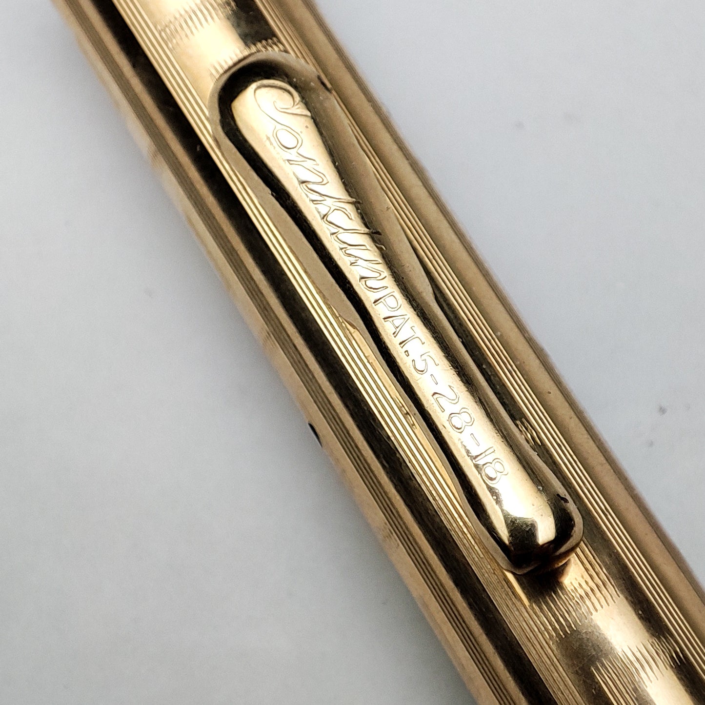 CONKLIN 327G GRACIAN PATTERN FOUNTAIN PEN (1924)