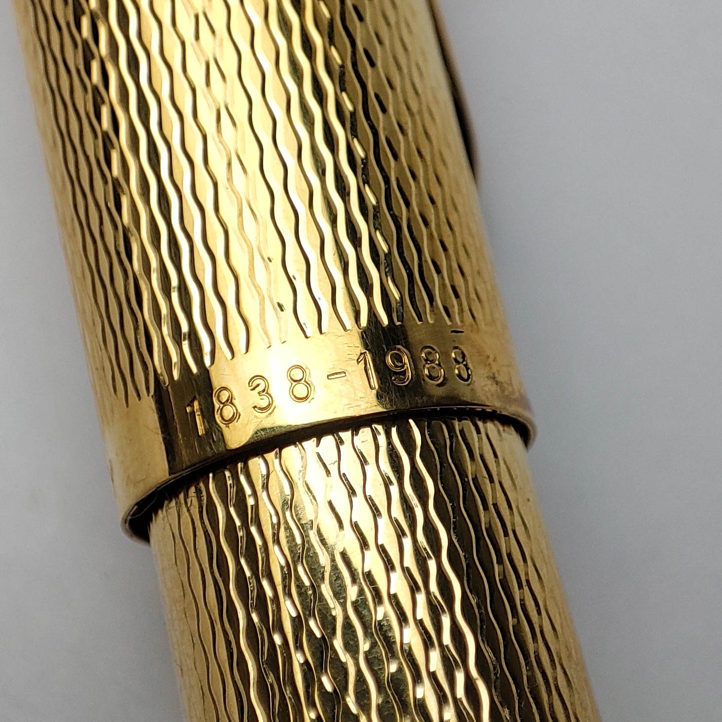 PELIKAN M760 JUBILEE GOLDPLATED BARLEYCORN FOUNTAIN PEN (1989)