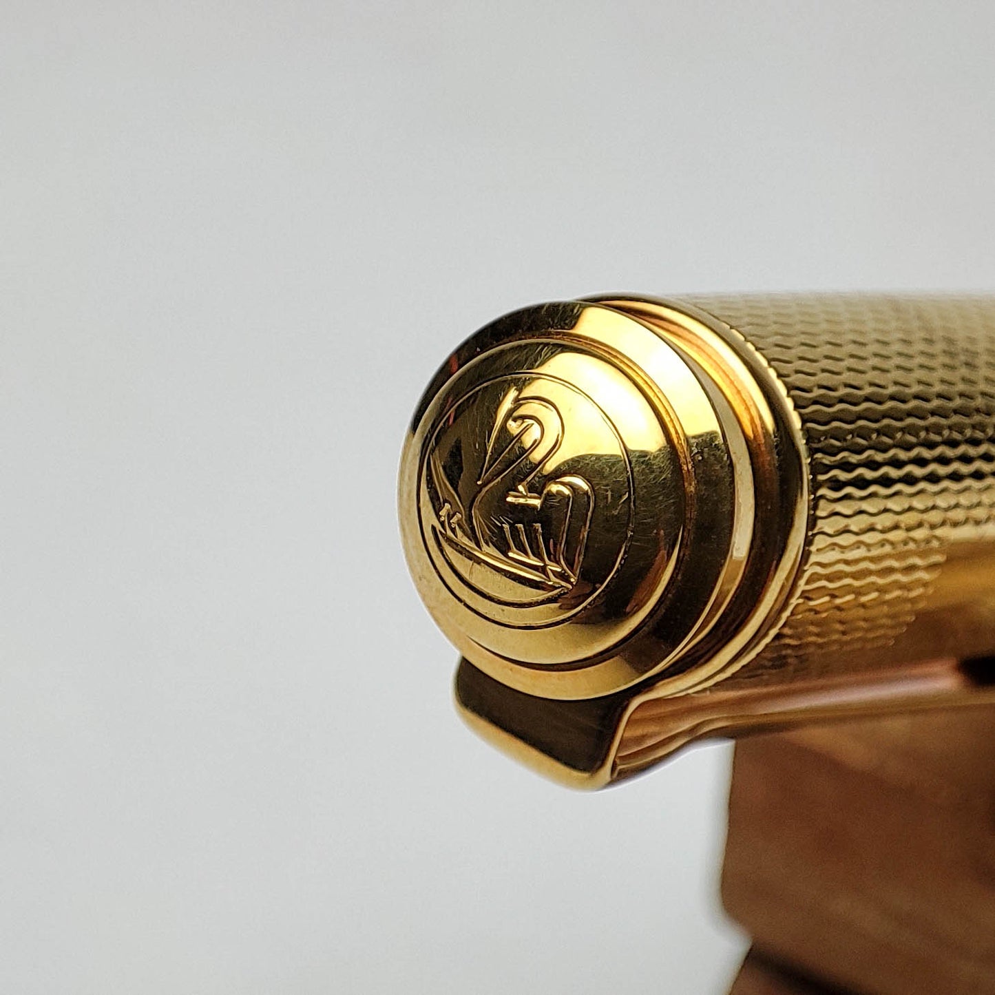 PELIKAN M760 JUBILEE GOLDPLATED BARLEYCORN FOUNTAIN PEN (1989)