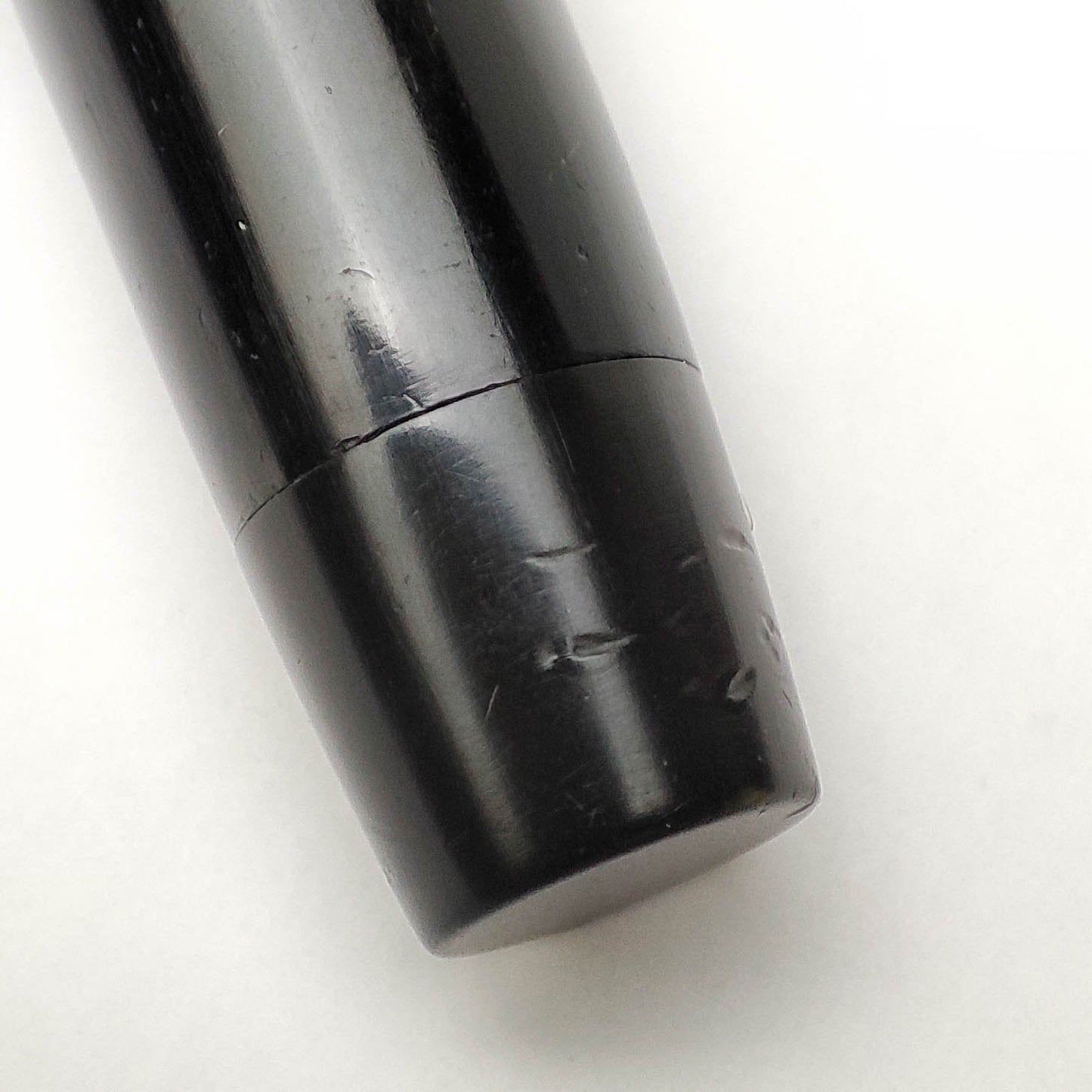 PARKER DUOFOLD SENIOR BLACK STREAMLINE FOUNTAIN PEN (1930)
