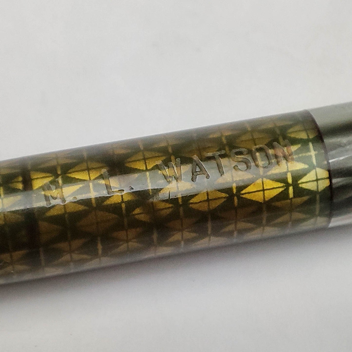 WATERMAN LADY PATRICIA GRAY LACE FOUNTAIN PEN (1936)