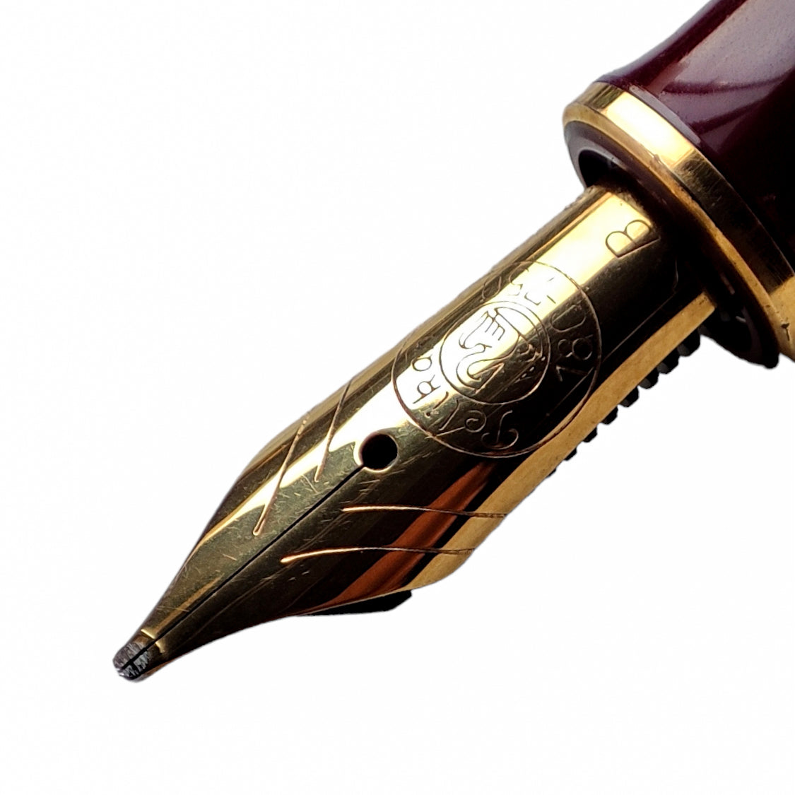 PELIKAN M600 OLDSTYLE BURGUNDY GT FOUNTAIN PEN (1990)
