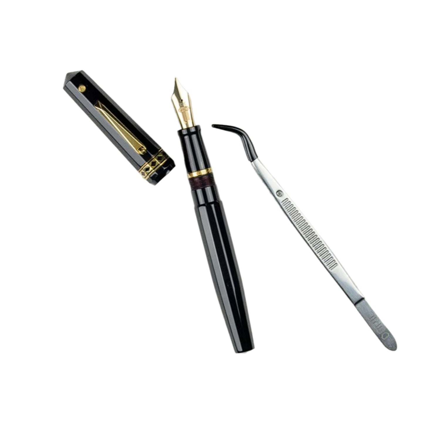WAHL EVERSHARP MODERN DORIC JET BLACK FOUNTAIN PEN