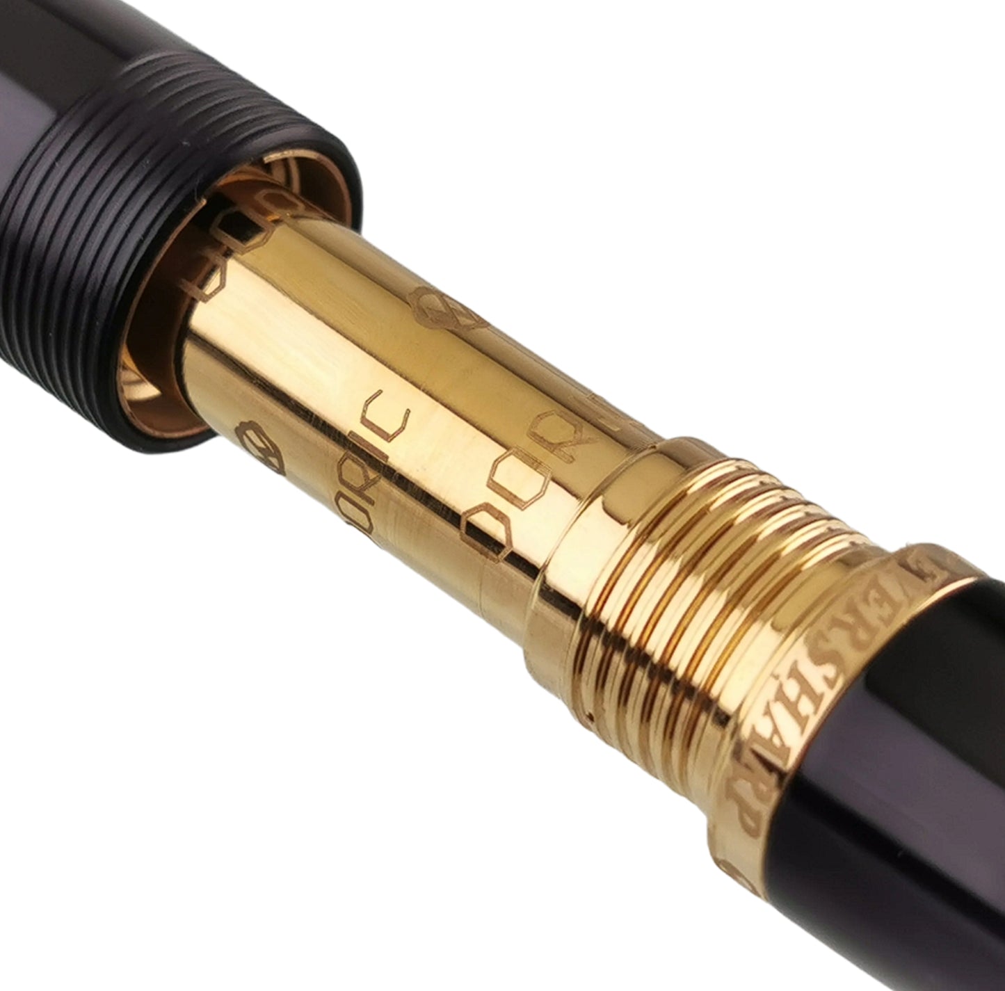 WAHL EVERSHARP MODERN DORIC JET BLACK FOUNTAIN PEN