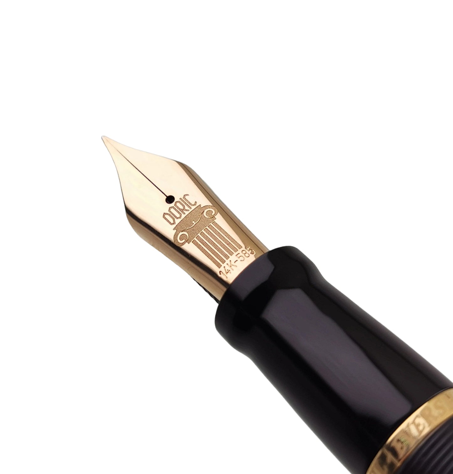 WAHL EVERSHARP MODERN DORIC JET BLACK FOUNTAIN PEN