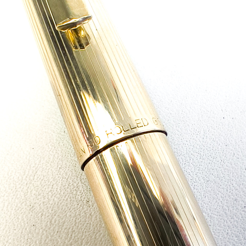 PELIKAN M60 MKII DOUBLE ROLLED GOLD FOUNTAIN PEN (1970s)