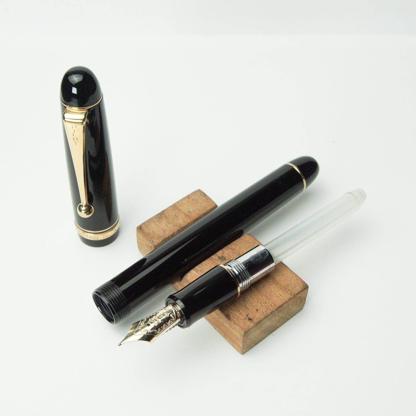 PILOT CUSTOM 74 BLACK GT FOUNTAIN PEN (2016)