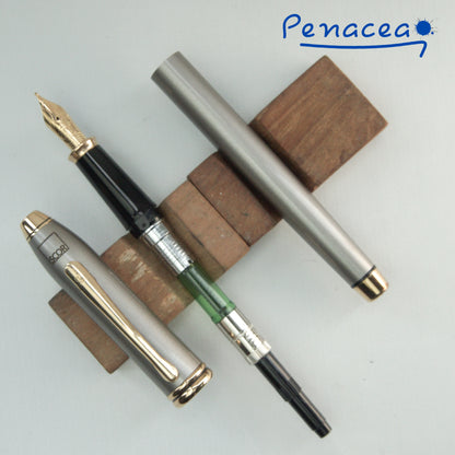 CROSS TOWNSEND SILVER LACQUER FOUNTAIN PEN (2000s)