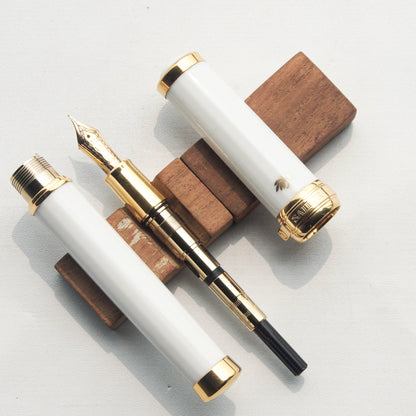 SAILOR ARITA YAKI 400th ANNIVERSARY KORANSHA WHITE PORCELAIN GT FOUNTAIN PEN (2008)