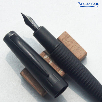 FABER CASTELL E-MOTION PURE BLACK FOUNTAIN PEN (2018)