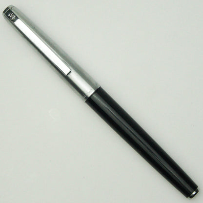 PELIKAN P474S BLACK CHROME FOUNTAIN PEN (1973)