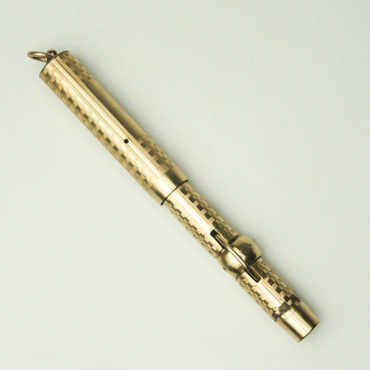 CONKLIN CRESCENT FILLER RINGTOP #2 CHECKERED PATTERN FOUNTAIN PEN (1920s)