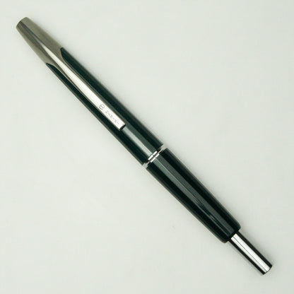 NAMIKI FACETED VANISHING POINT DARK GREEN FOUNTAIN PEN (1998)