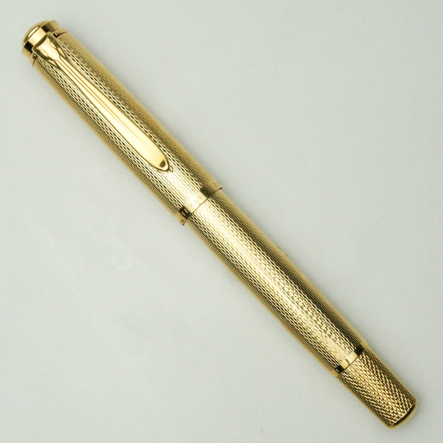 PELIKAN M760 JUBILEE GOLDPLATED BARLEYCORN FOUNTAIN PEN  (1989)