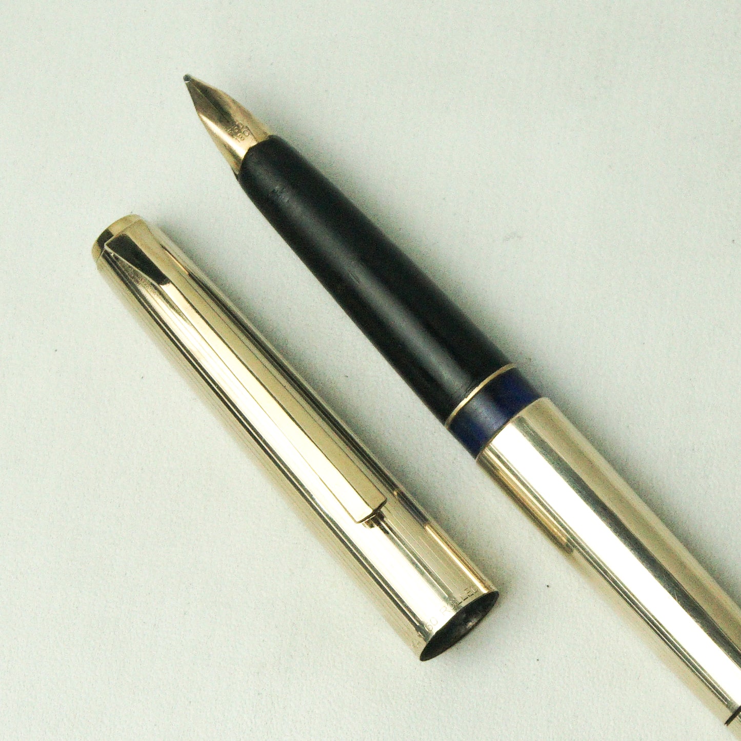 PELIKAN M60 MKII DOUBLE ROLLED GOLD FOUNTAIN PEN (1970s)