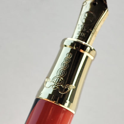 SAILOR LIMITED EDITION 85th ANNIVERSARY THETA CLUB URUSHI VERMILLION SPECIALTY NIB FOUNTAIN PEN (1996)