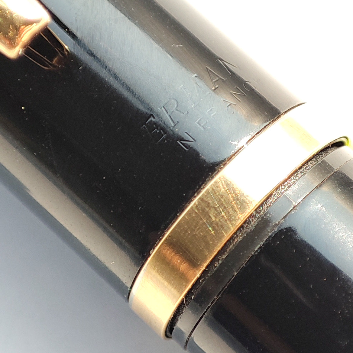 WATERMAN APOSTROPHE BLACK GT FOUNTAIN PEN (1995)