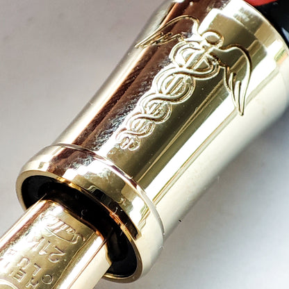 SAILOR LIMITED EDITION 85th ANNIVERSARY THETA CLUB URUSHI VERMILLION SPECIALTY NIB FOUNTAIN PEN (1996)