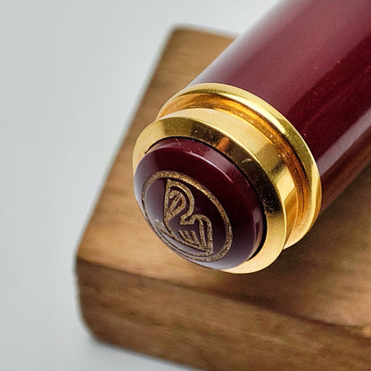 PELIKAN M600 OLDSTYLE BURGUNDY GT FOUNTAIN PEN (1990)