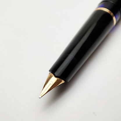 PELIKAN M30 BLACK ROLLED GOLD FOUNTAIN PEN (1965)