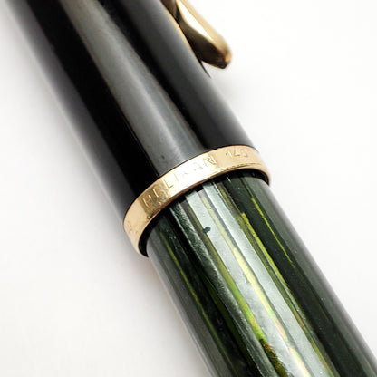 PELIKAN 140 GREEN STRIPE FOUNTAIN PEN (1954)