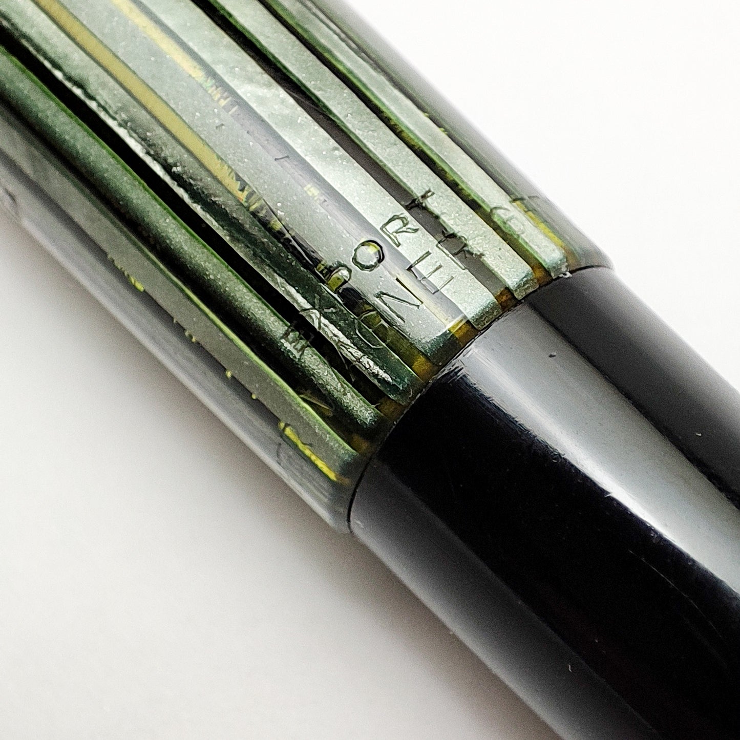 PELIKAN 140 GREEN STRIPE FOUNTAIN PEN (1954)