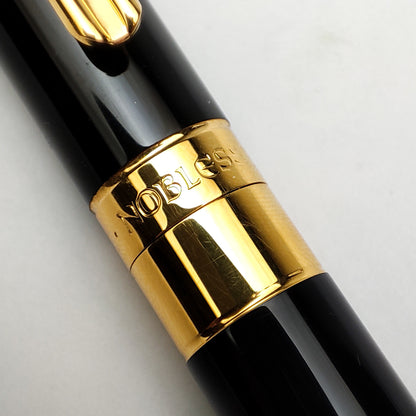 MONTBLANC NOBLESSE II BLACK LACQUER FOUNTAIN PEN (1995)