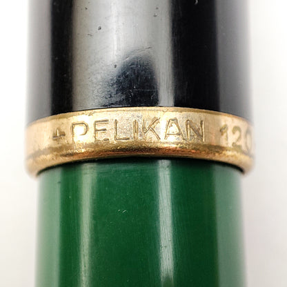 PELIKAN 120 GREEN STUDENT FOUNTAIN PEN (1960s)