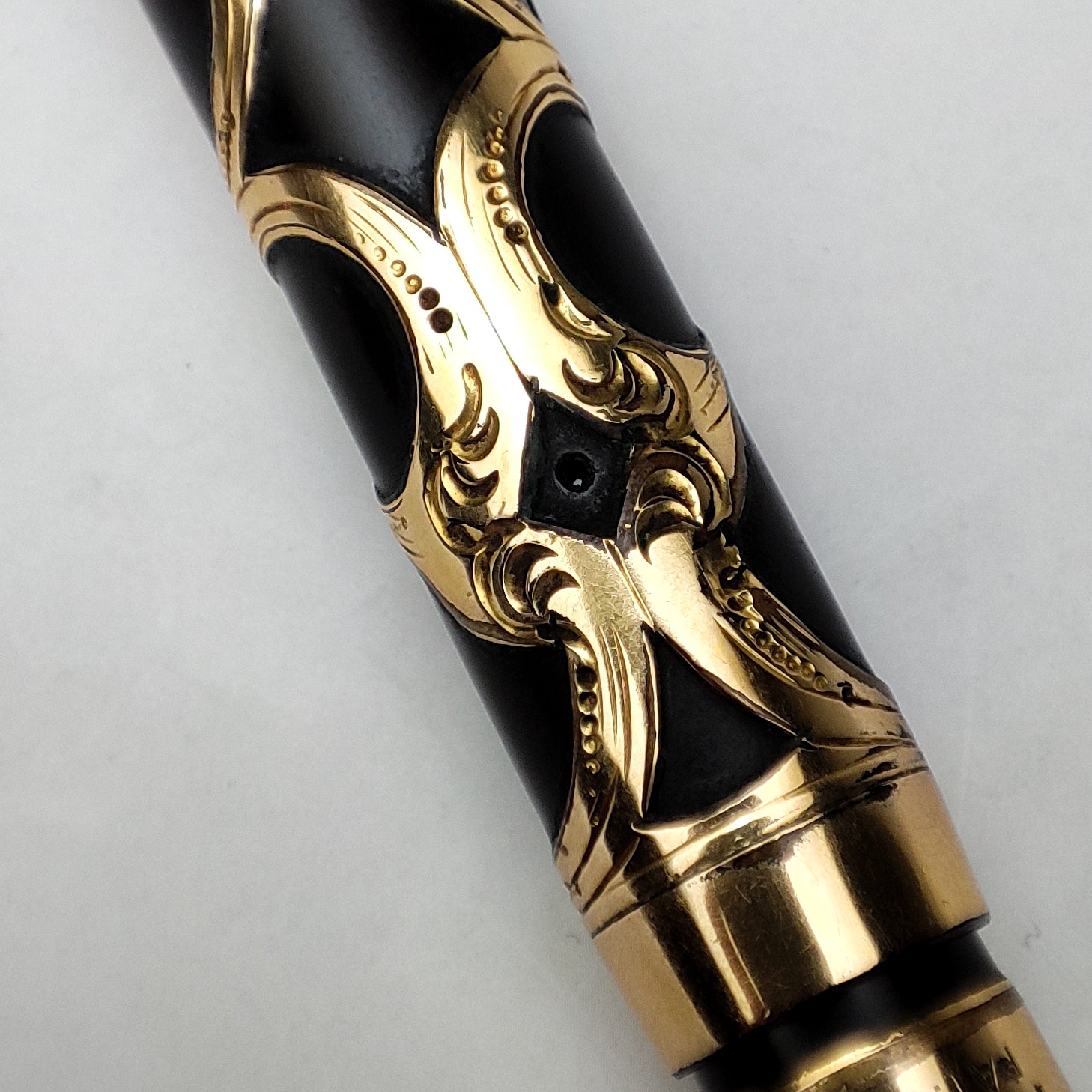 PARKER LUCKY CURVE NO.16 FILIGREE EYEDROPPER FOUNTAIN PEN (1914) – Penacea