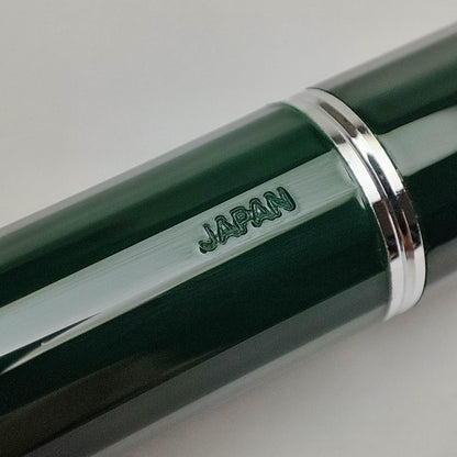 NAMIKI FACETED VANISHING POINT DARK GREEN FOUNTAIN PEN (1998)