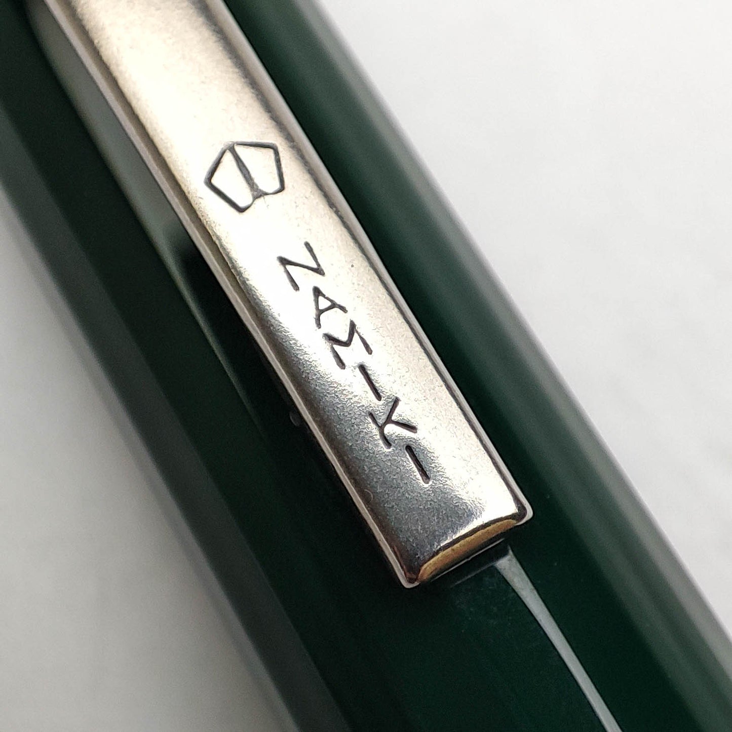 NAMIKI FACETED VANISHING POINT DARK GREEN FOUNTAIN PEN (1998)