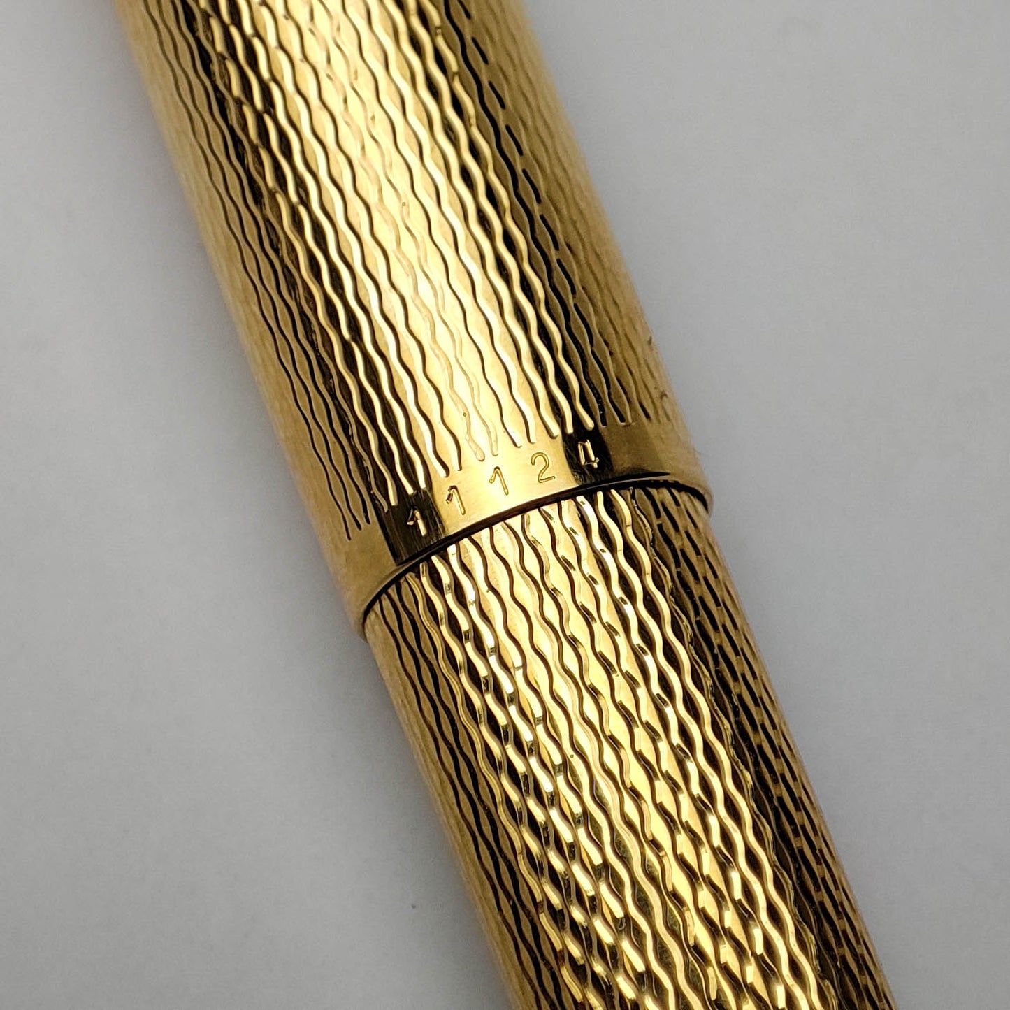 PELIKAN M760 JUBILEE GOLDPLATED BARLEYCORN FOUNTAIN PEN  (1989)