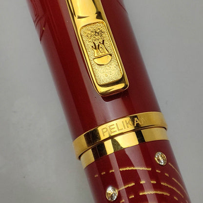 PELIKAN LIMITED EDITION ACHIEVEMENT OF CIVILIZATION FIRE FOUNTAIN PEN (2010)