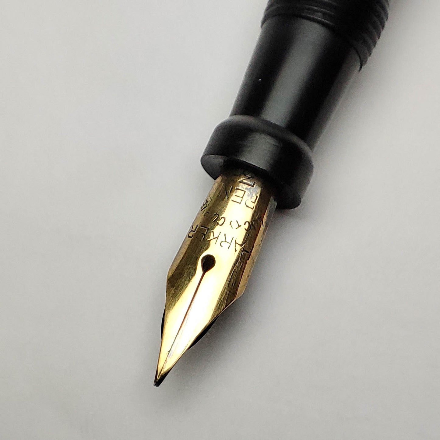 PARKER LUCKY CURVE NO.16 HEATH FILIGREE RINGTOP FOUNTAIN PEN (1916)