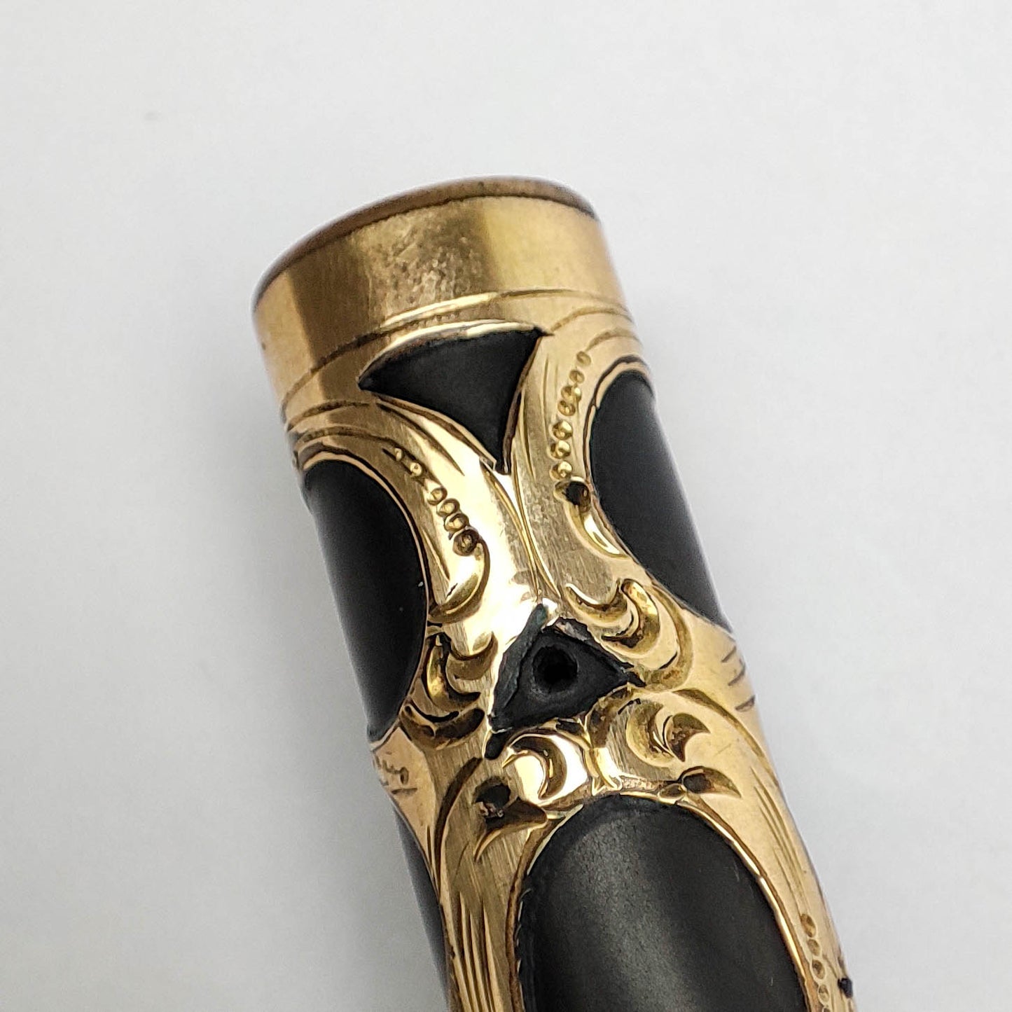 PARKER LUCKY CURVE NO.16 FILIGREE EYEDROPPER FOUNTAIN PEN (1914)